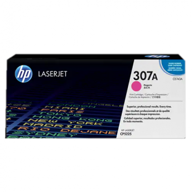 HP 307A Magenta Original LaserJet Toner Cartridge (CE743A)