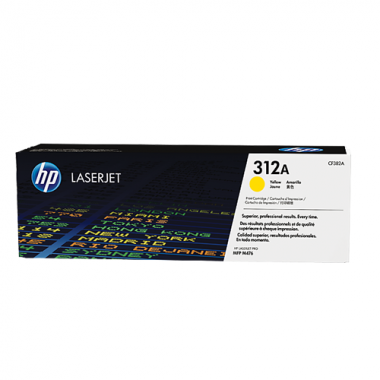 HP 312A Yellow Original LaserJet Toner Cartridge(CF382A)