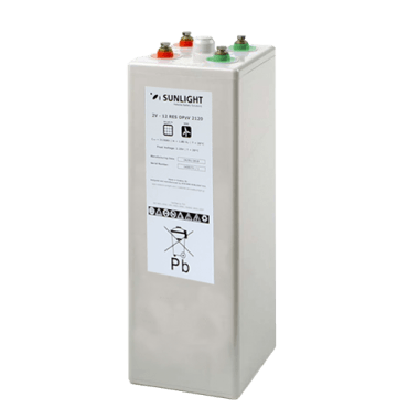 SUNLIGHT 2V 1500AH RES OPzV Battery - 3755