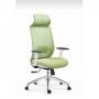 DELUXE EXECUTIVE OFFICE MESH CHAIR WITH HEAD REST |DEL 235|BLACK|GREEN|WHITE