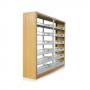 Library Double sided MDF Book Shelf - deluxe.com.ng