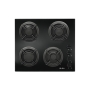 Elba Elegantia 41 - E41-455 BK 4 Burner Gas on Glass Hob