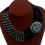 House of beauty 6layers beads + 1 quality brooch