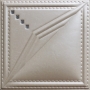 3D BEIGE LEATHER WALL PANEL - XK-79